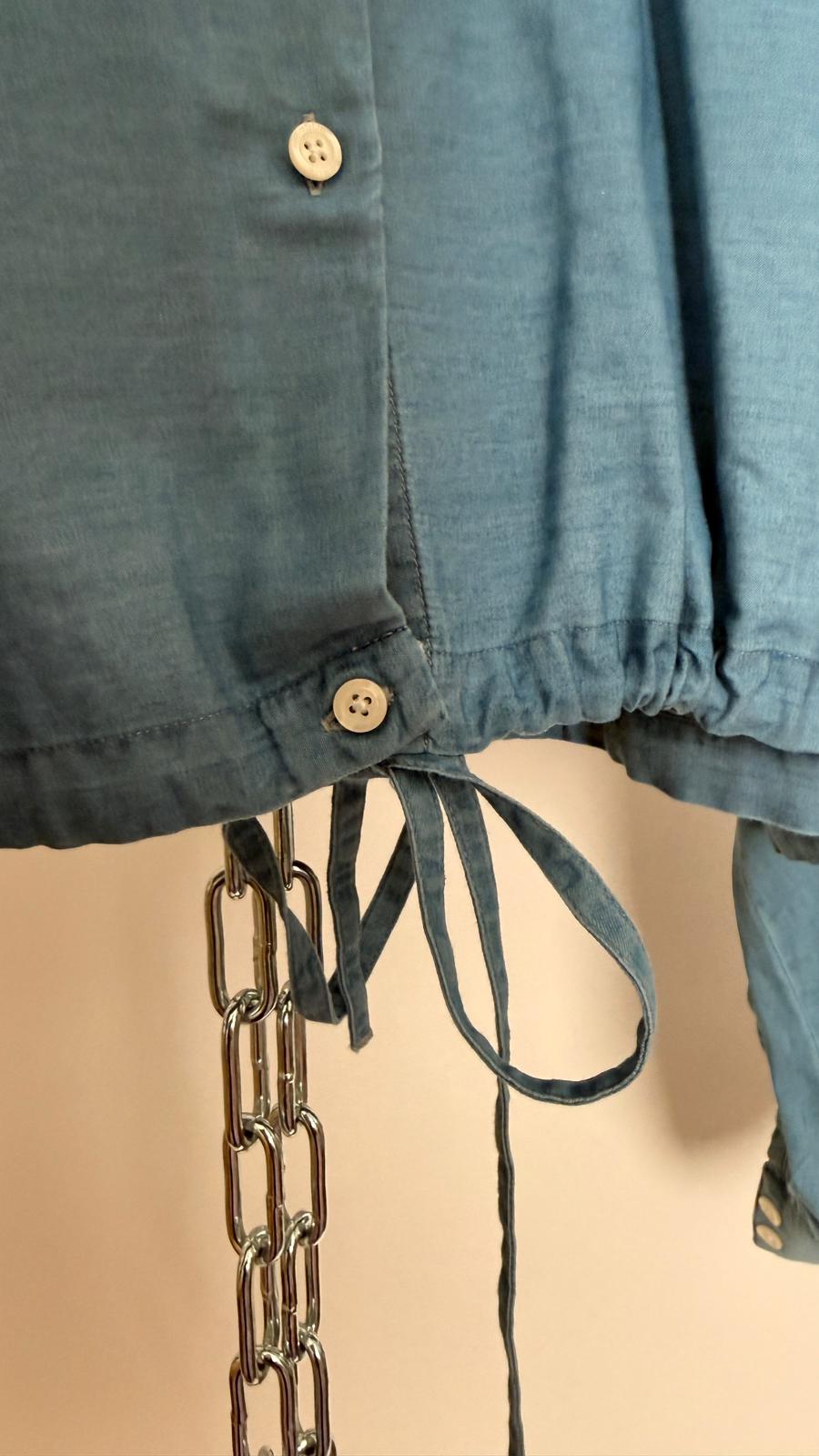 Jeans-Bluse