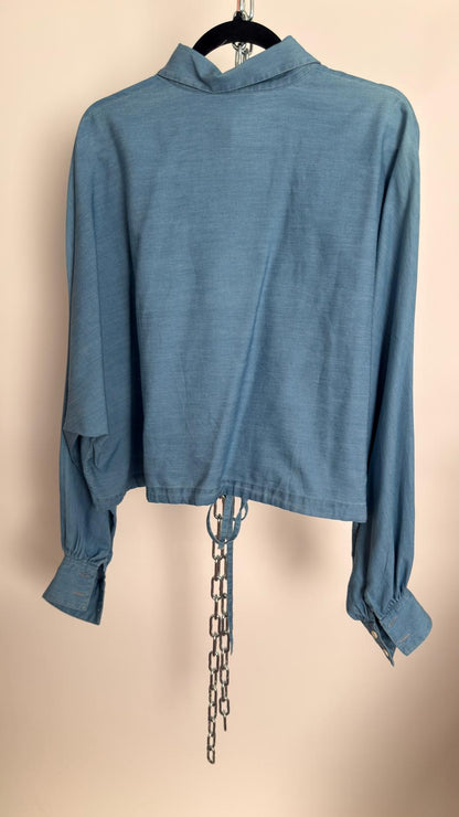 Jeans-Bluse
