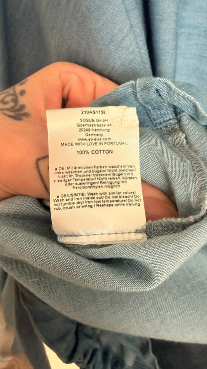 Jeans-Bluse