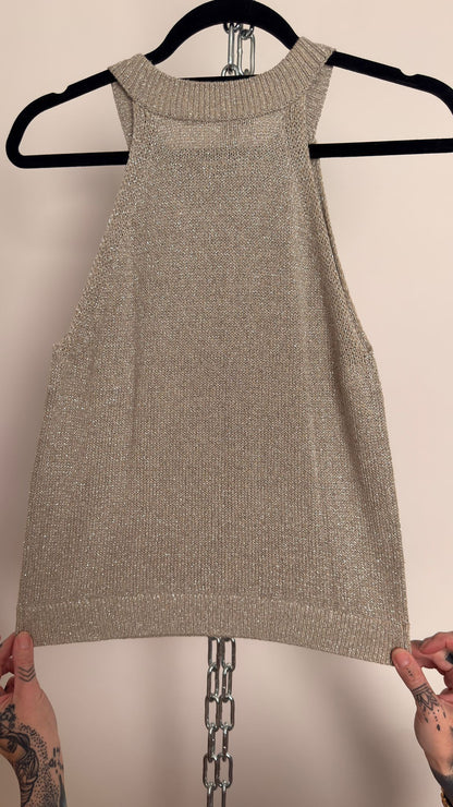Glitzer-Top