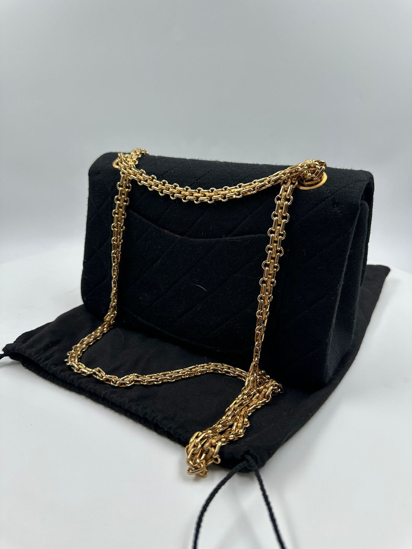 Chanel Classic Double Flap Bag “Jersey” vintage
