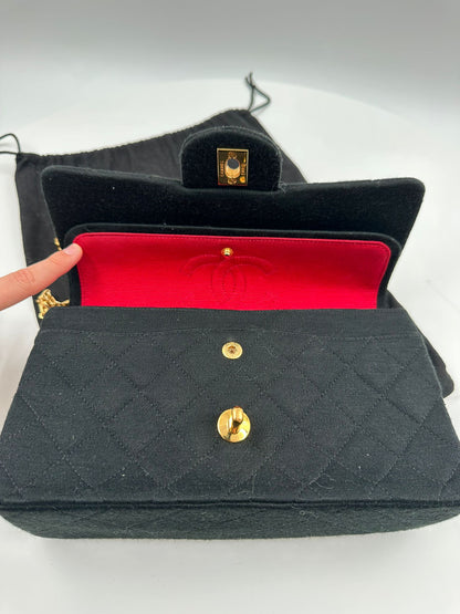 Chanel Classic Double Flap Bag “Jersey” vintage