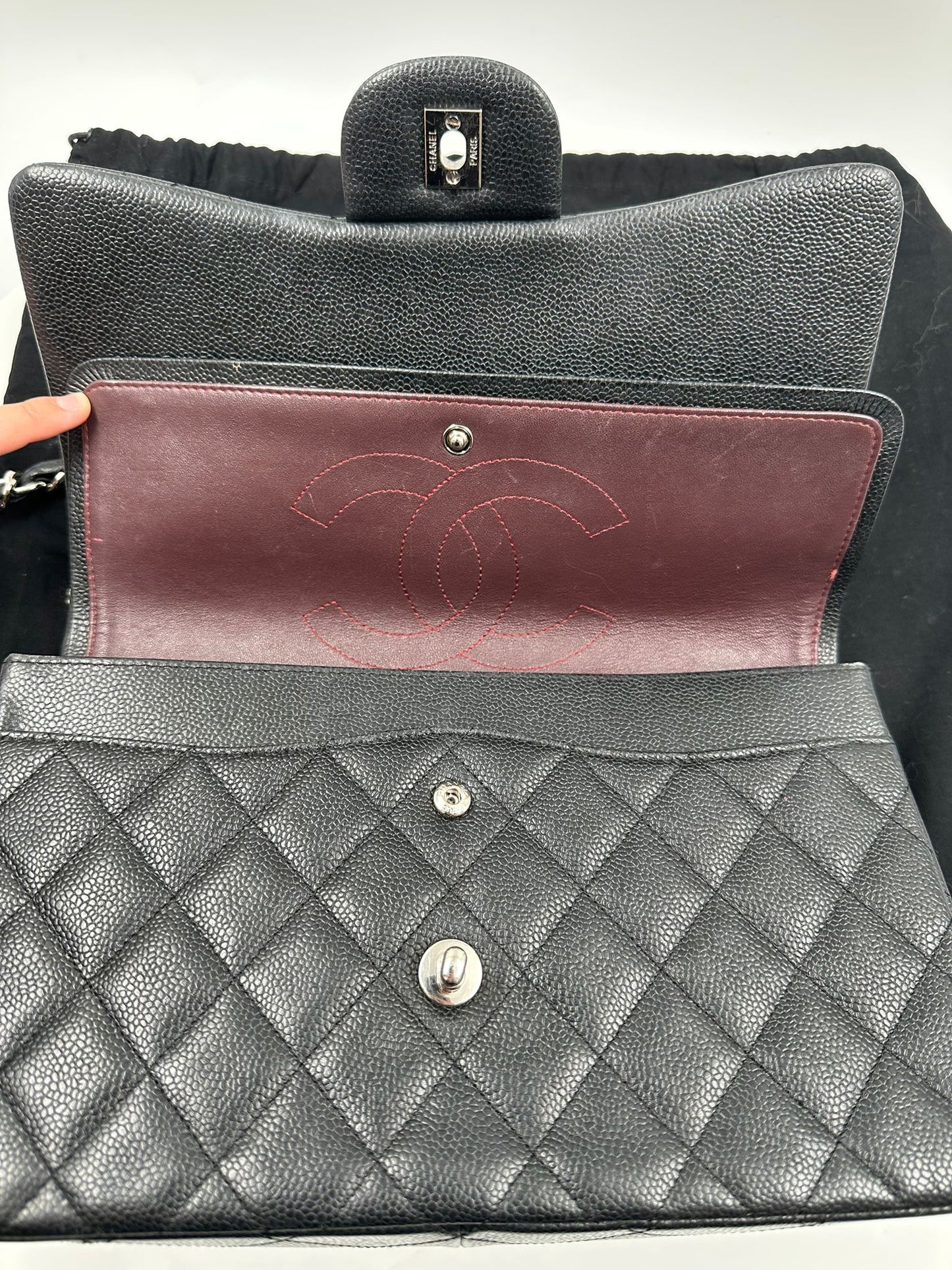Chanel Classic Double Flap Bag Jumbo vintage