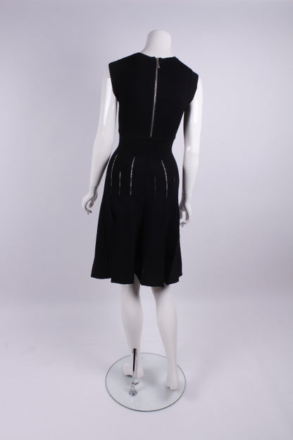Strickkleid mittellang