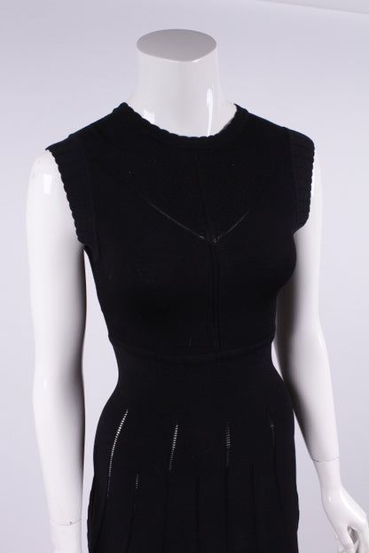 Strickkleid mittellang