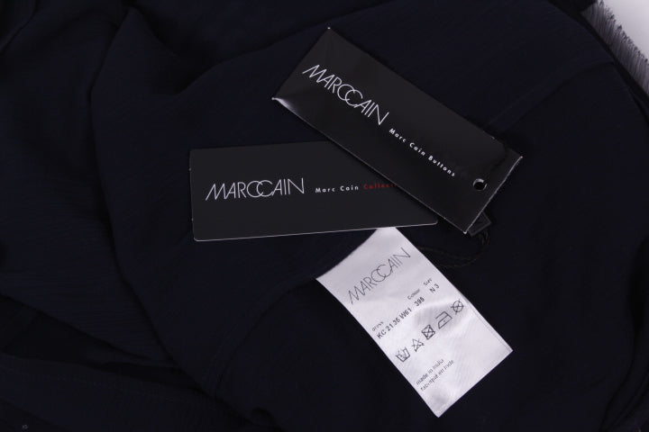 Midikleid mit Ärmeln und Pailletten