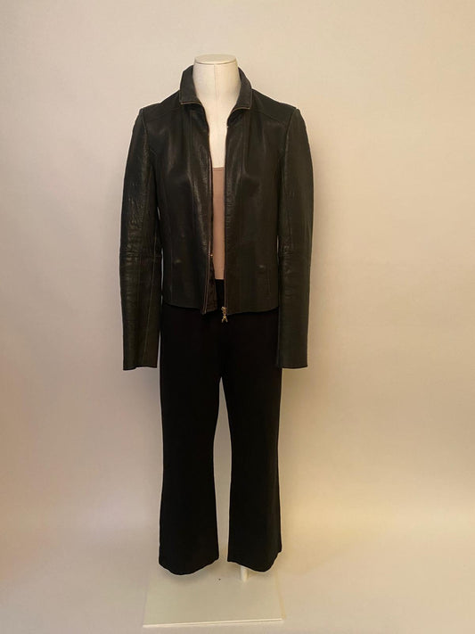 Lederjacke