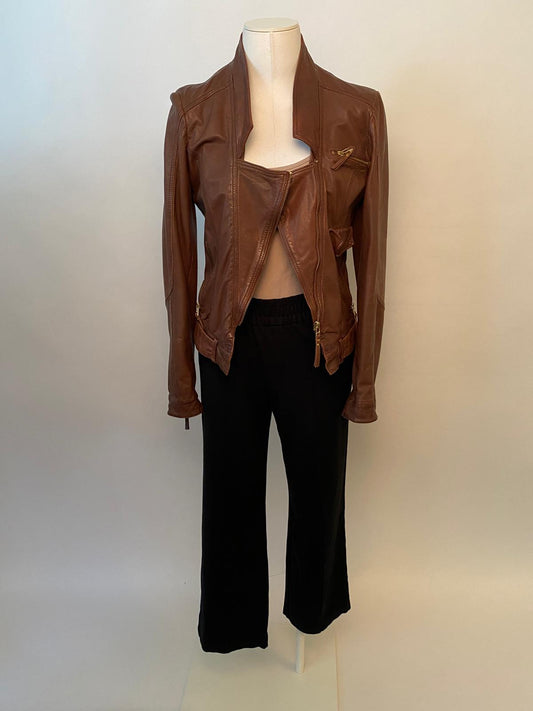 Lederjacke