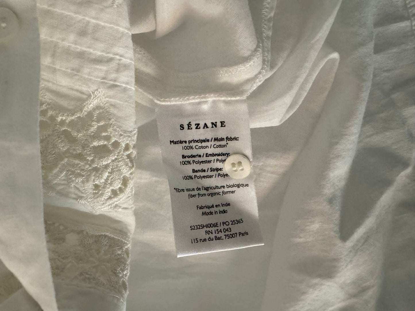 Bluse mit Spitzen
