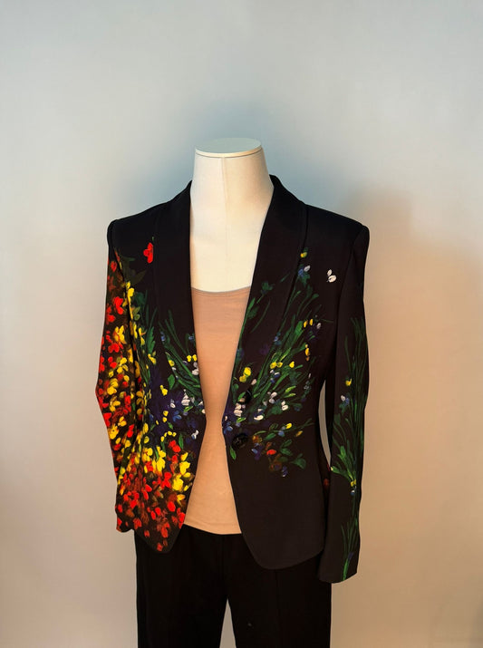 Blazer mit Blumen
