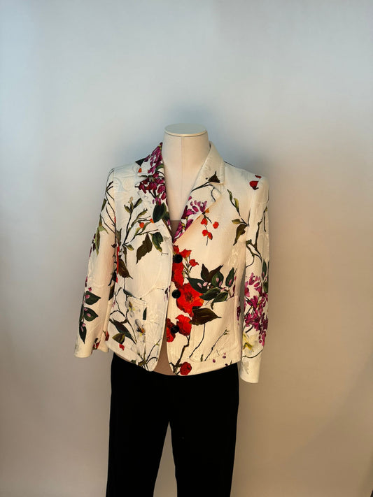Blazer mit Blumen