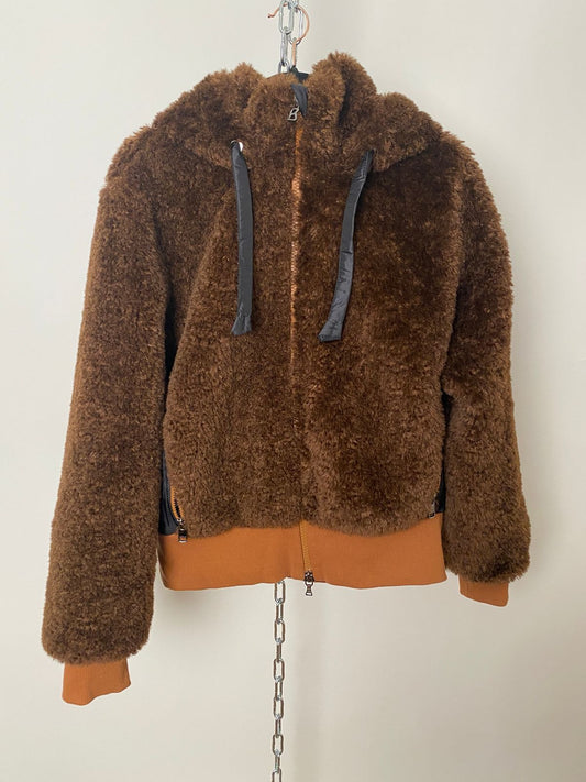 Teddy-Jacke Oversize