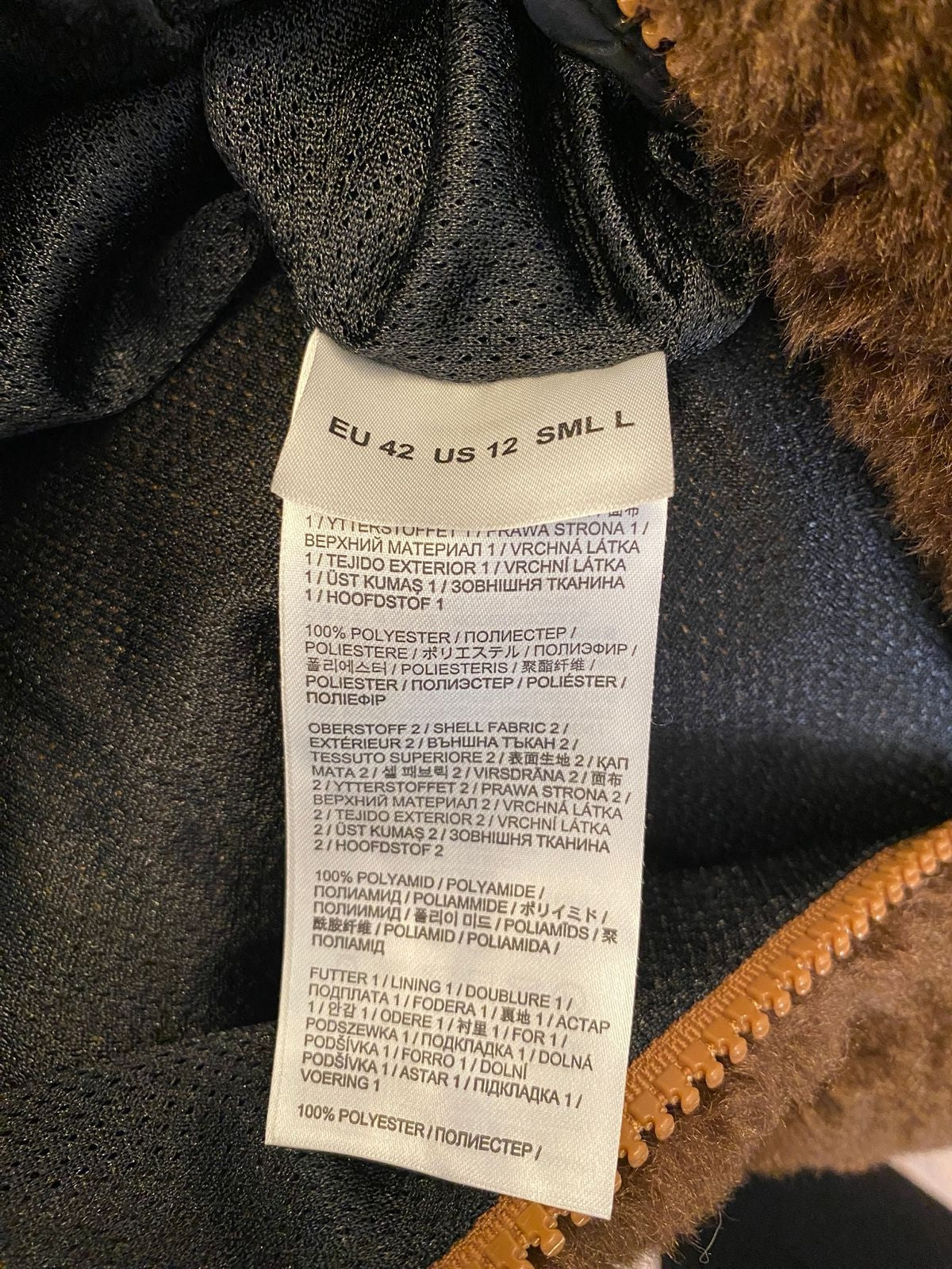 Teddy-Jacke Oversize