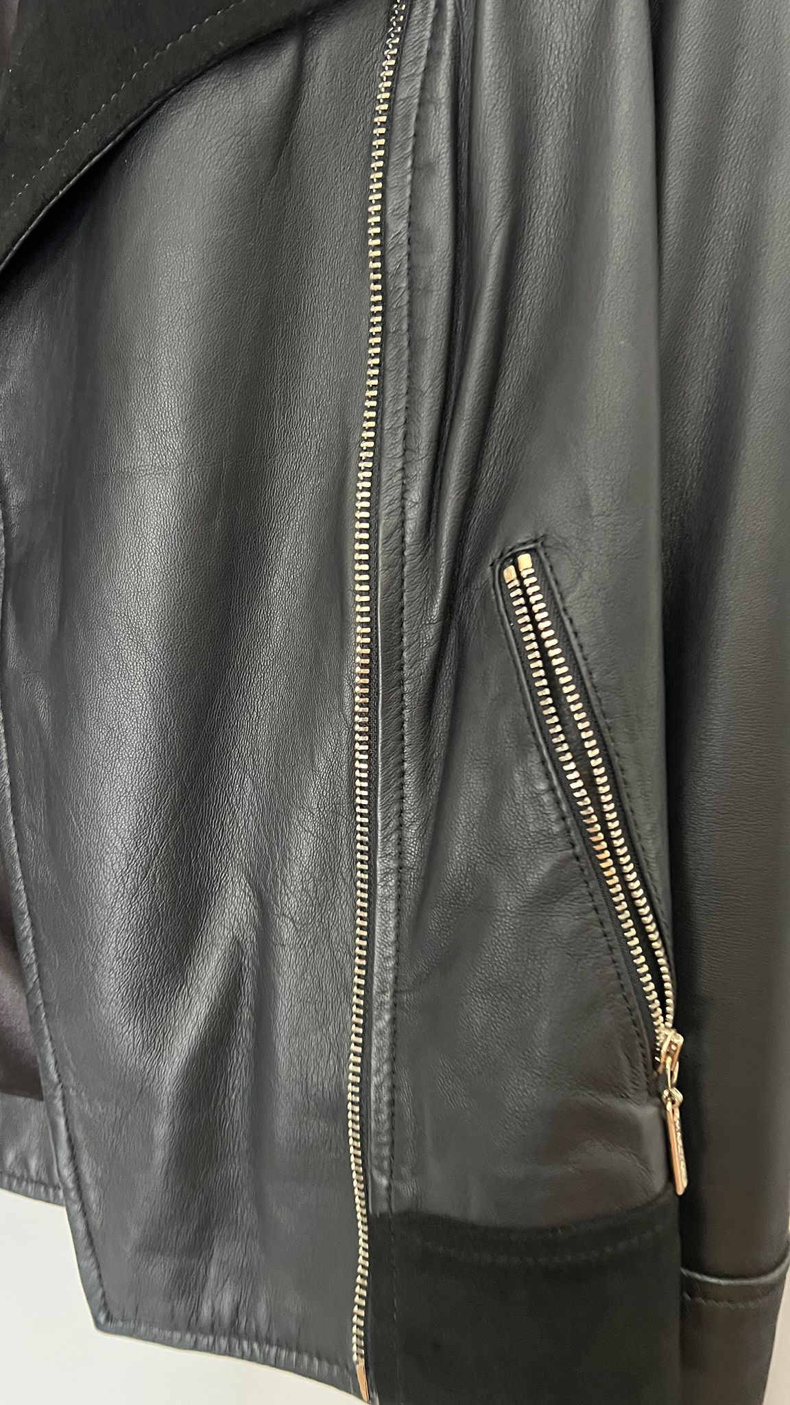 Lederjacke