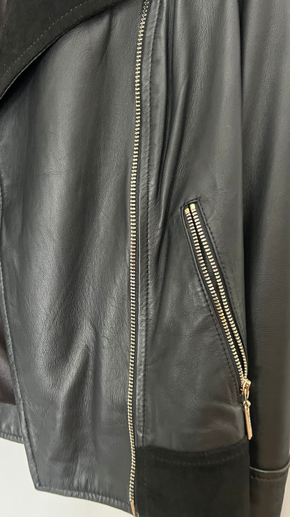Lederjacke