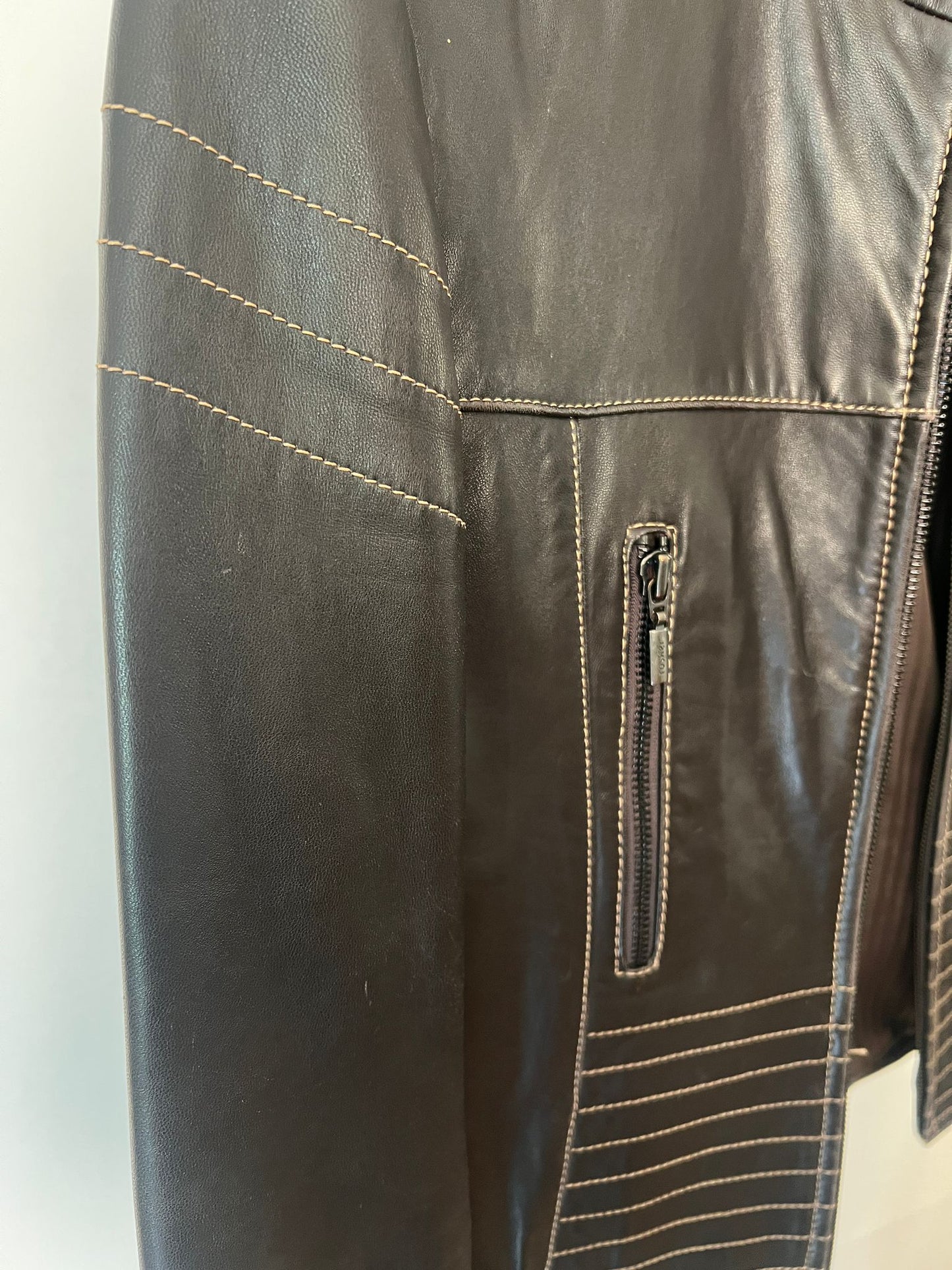 Lederjacke