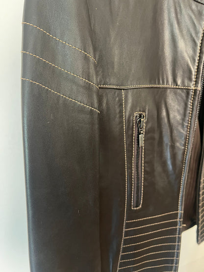 Lederjacke