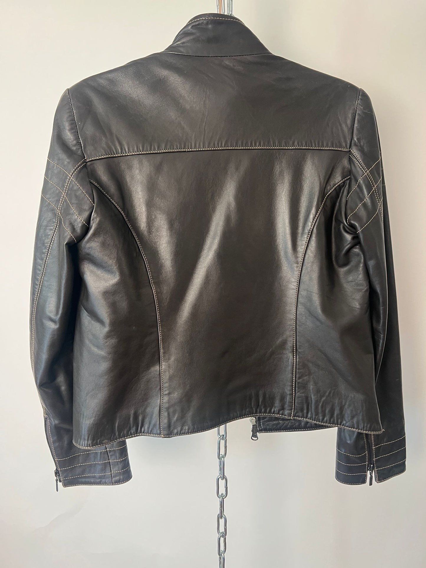 Lederjacke