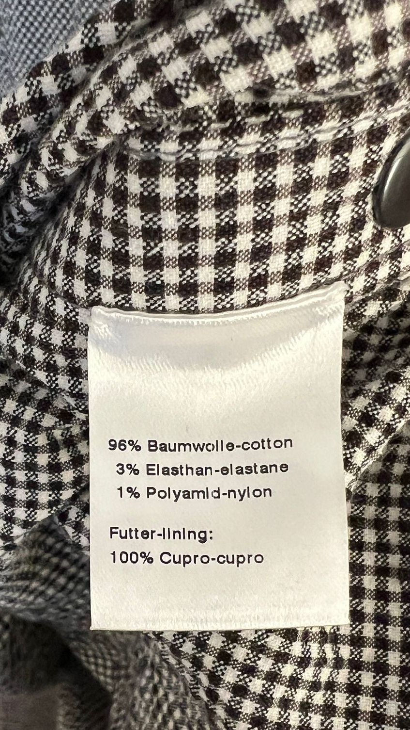 Karo-Kleid mit Gürtel