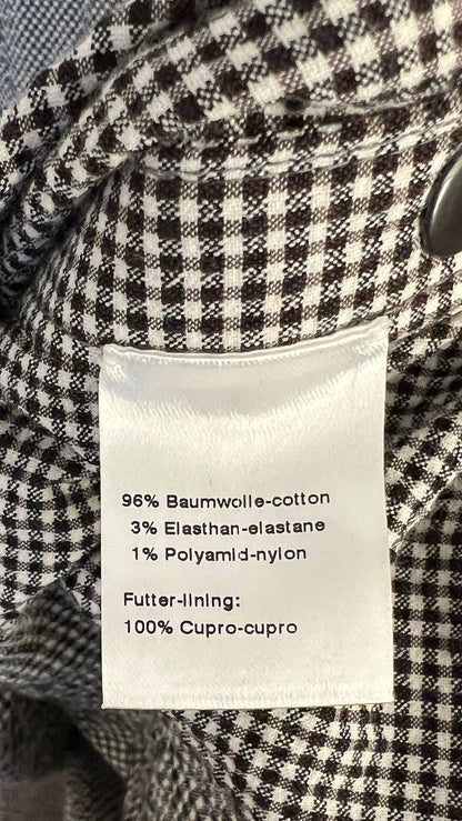 Karo-Kleid mit Gürtel