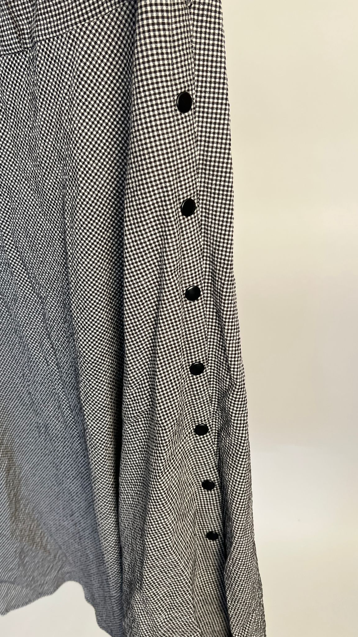 Karo-Kleid mit Gürtel