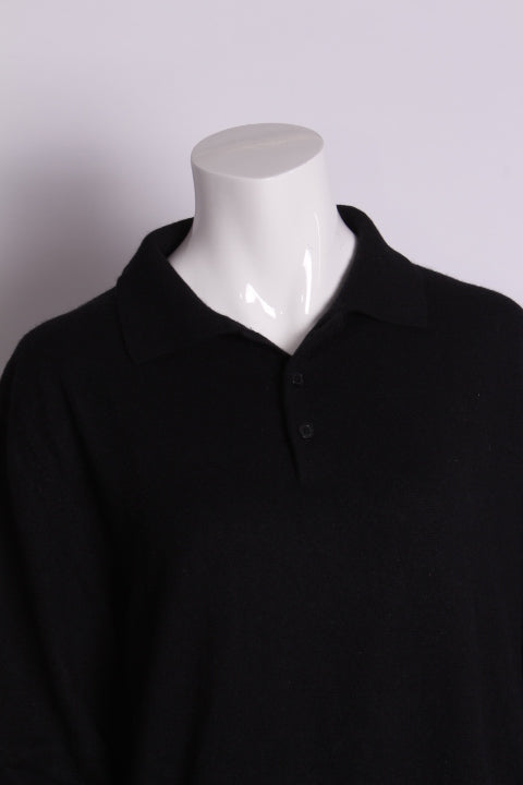 Pullover mit Polokragen