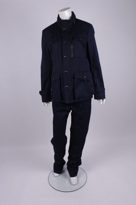 Jacke mit aufgesetzten Taschen