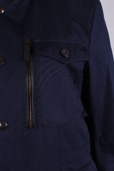 Jacke mit aufgesetzten Taschen