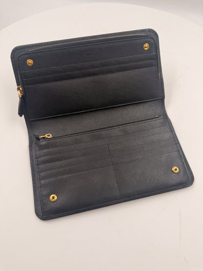 Prada Saffiano Travel Portmonnnaie