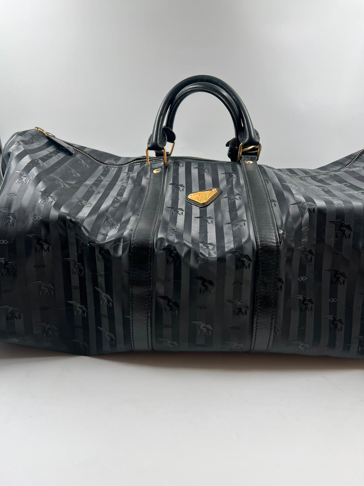 Reisetasche, Maison Mollerus, schwarz