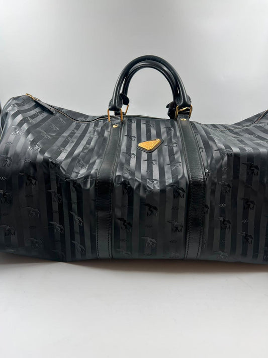 Reisetasche, Maison Mollerus, schwarz