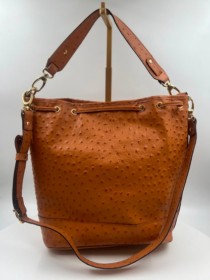 Hobo Bag / Beutel-Tasche, Maison Mollerus, braun