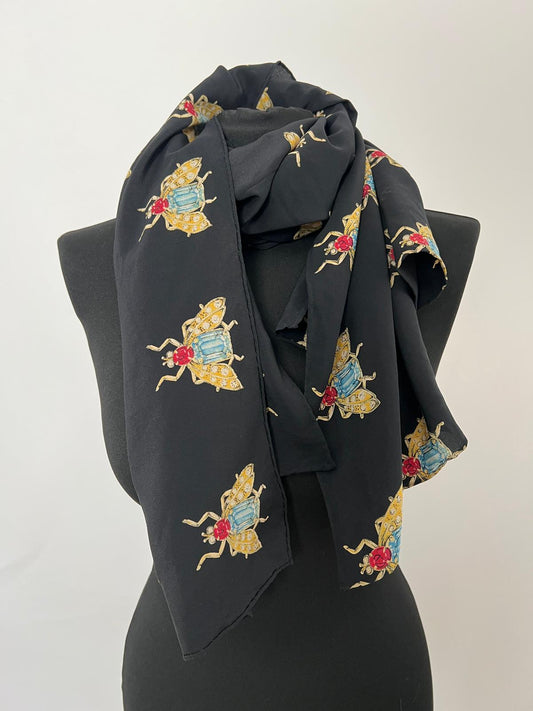 Foulard mit Bienen