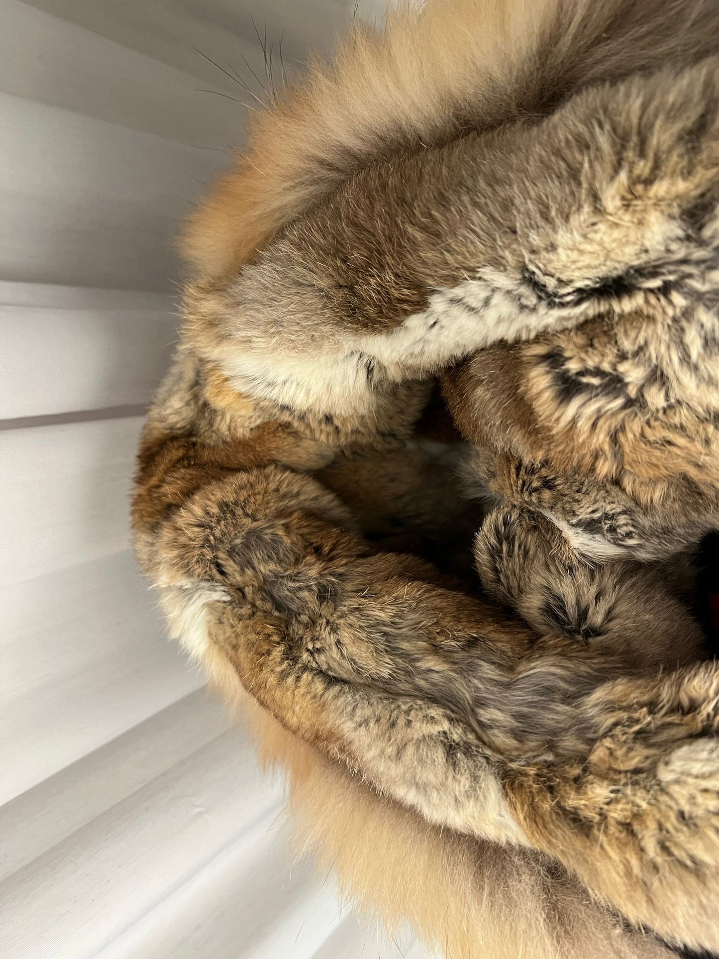 Daunenjacke mit Kapuze