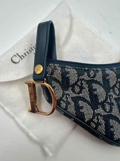 Dior Saddle Bag Logo Purse