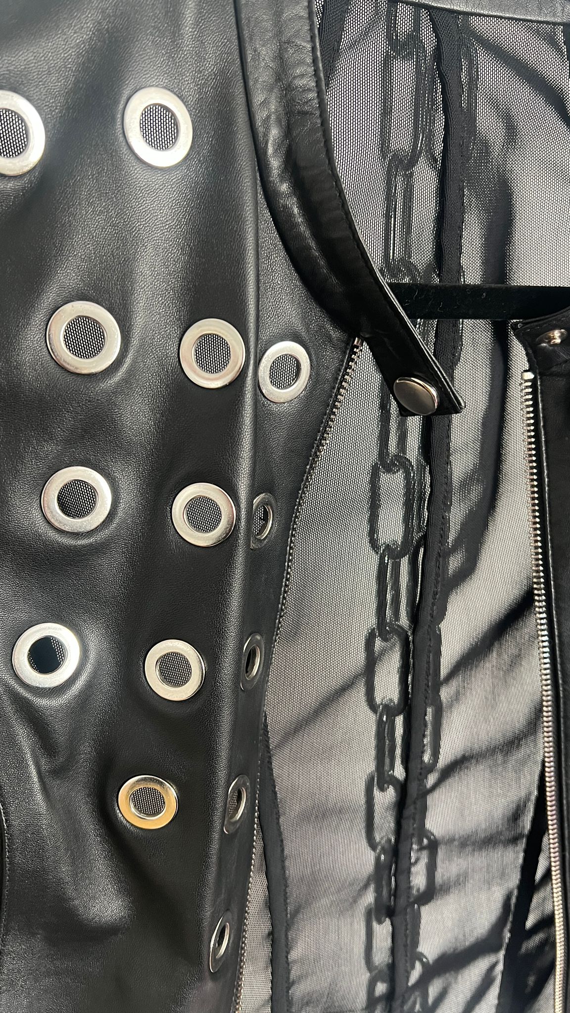Lederjacke