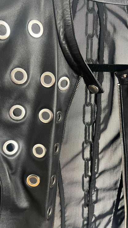 Lederjacke