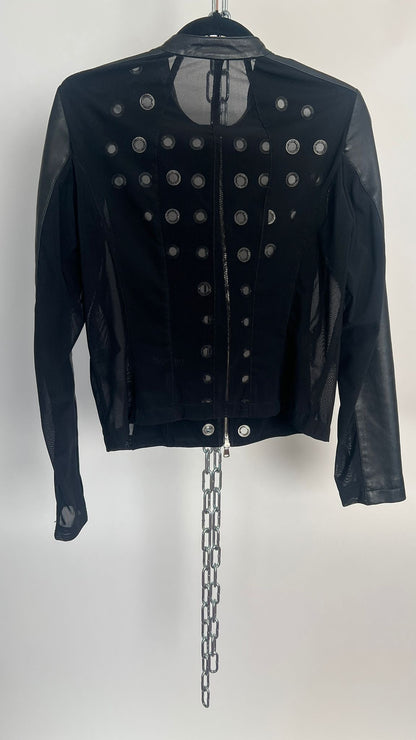 Lederjacke