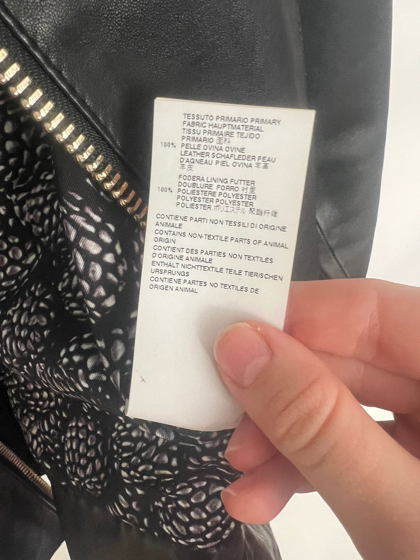 Lederjacke