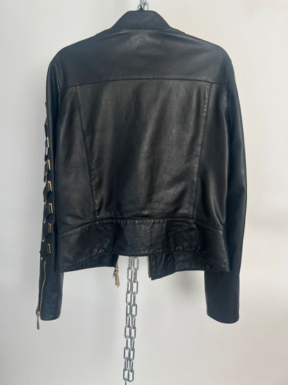 Lederjacke