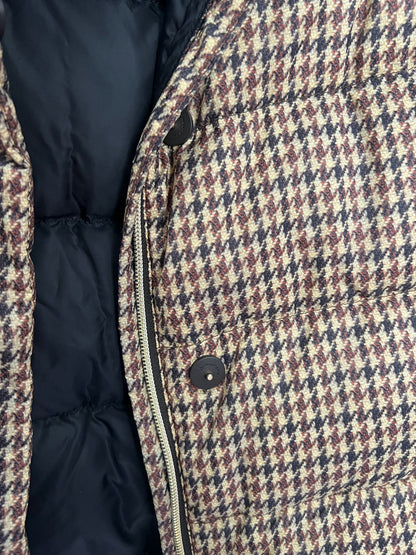 Daunenjacke karriert