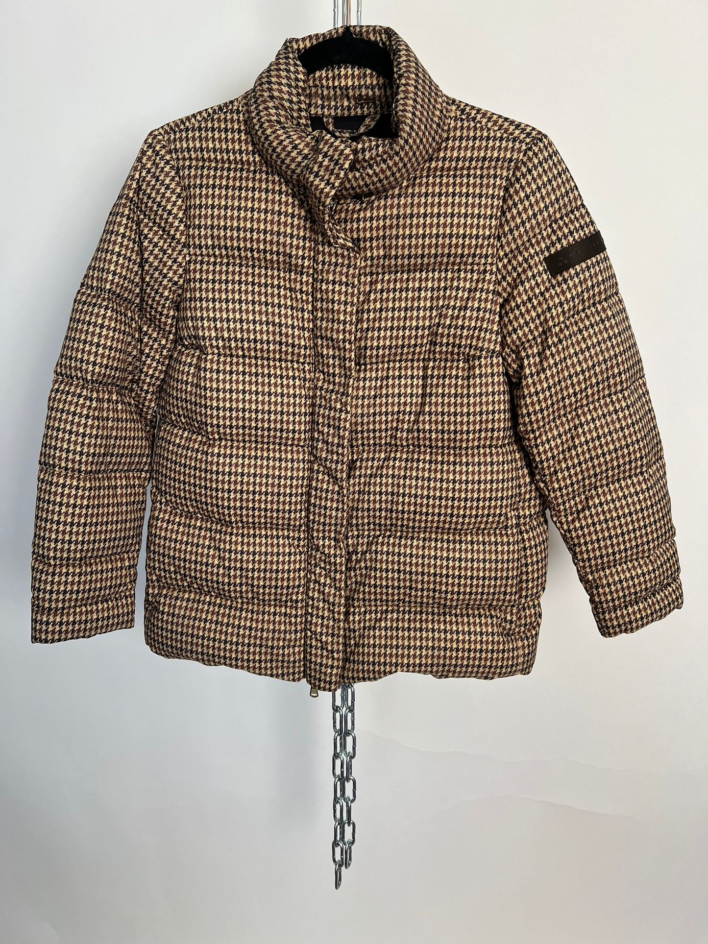 Daunenjacke karriert