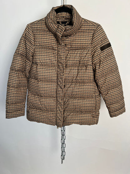 Daunenjacke karriert