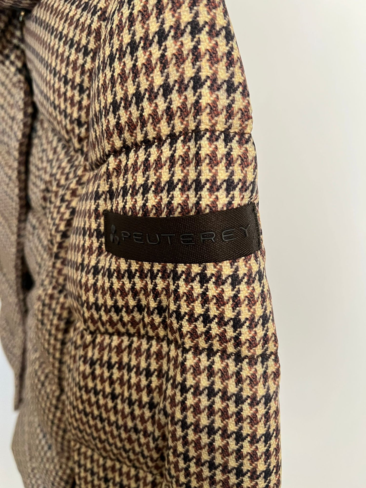 Daunenjacke karriert