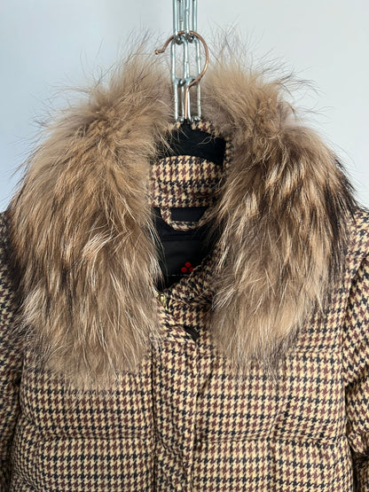 Daunenjacke karriert