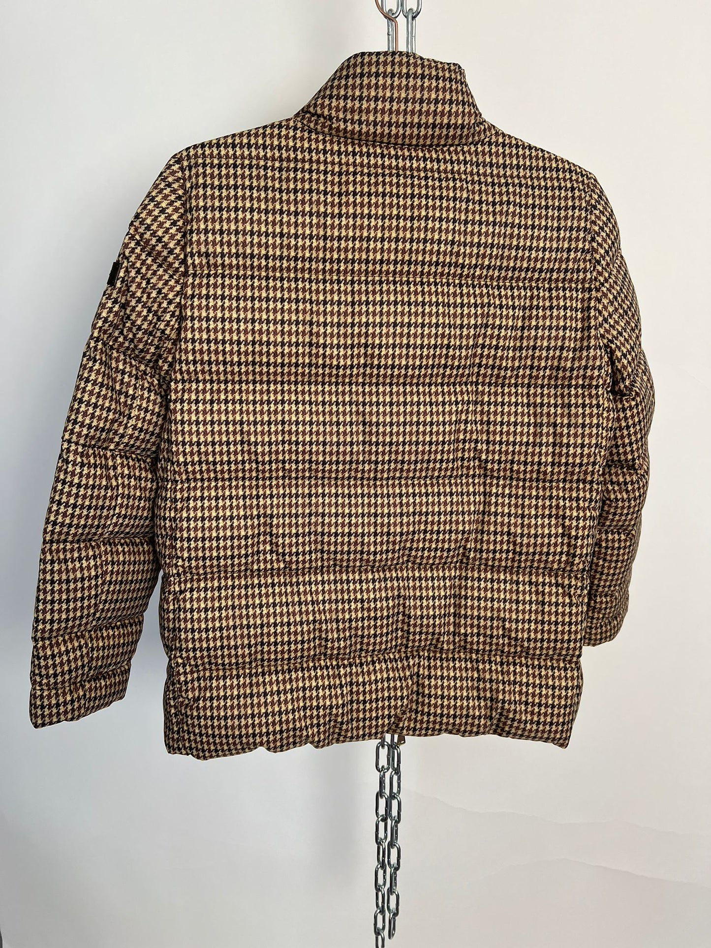 Daunenjacke karriert