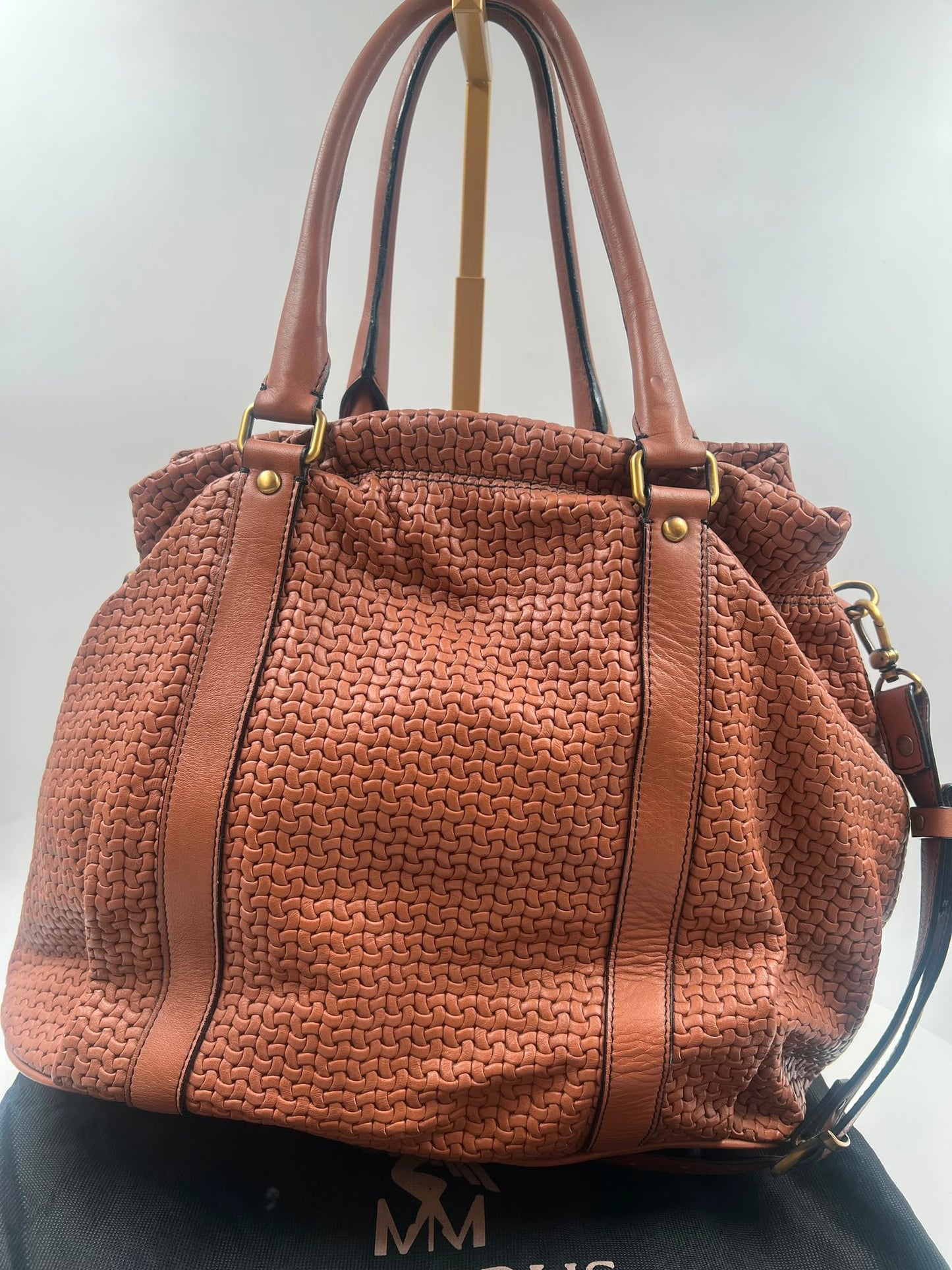 Hobo Bag / Beutel Tasche, Maison Mollerus, braun
