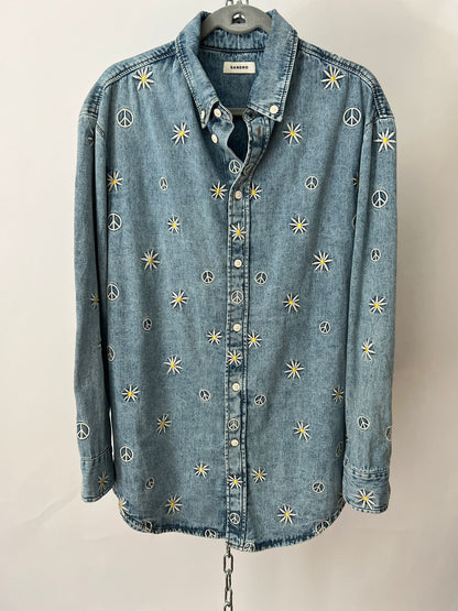Jeans-Hemd