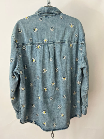Jeans-Hemd