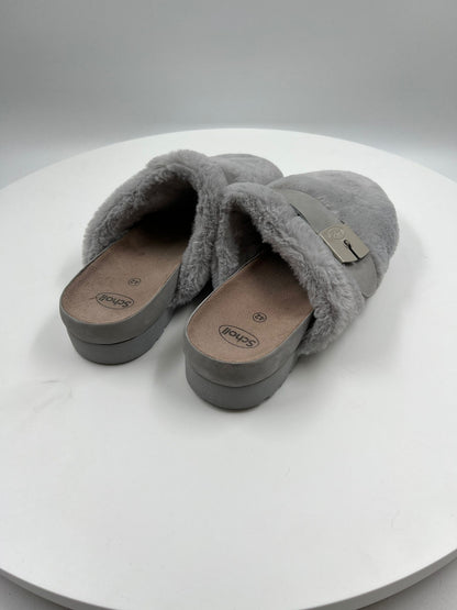 Slippers mit Kunstfell